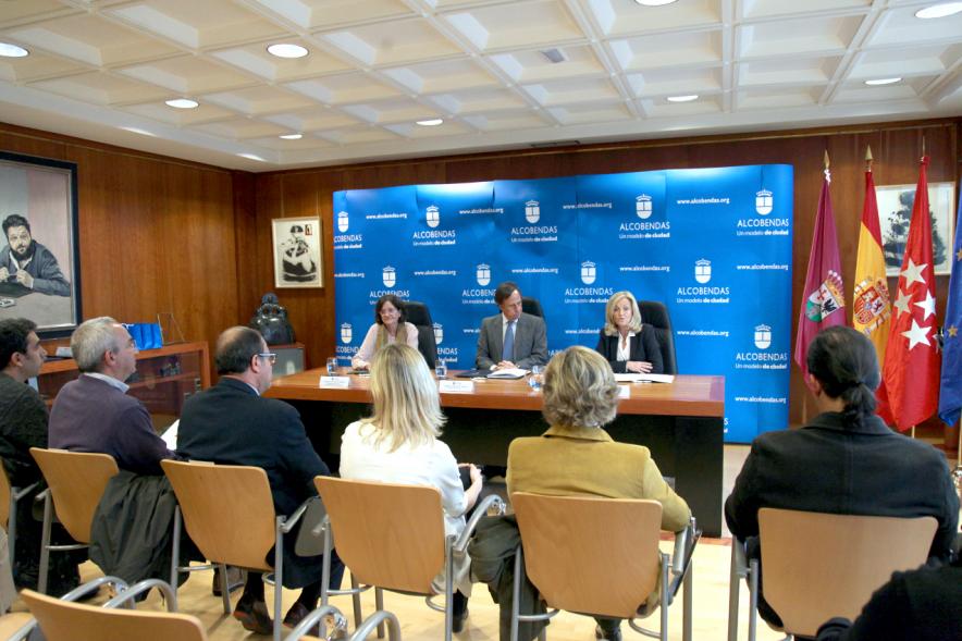 Evento visto desde detrás del público