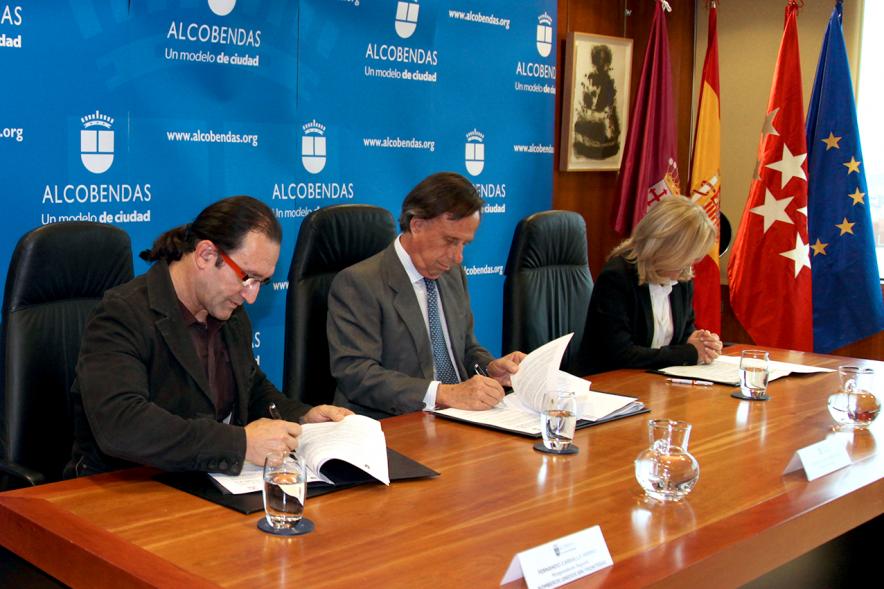 Momento de la firma