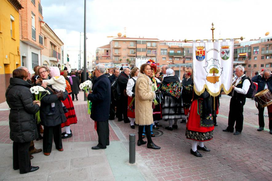 Fiestas Virgen de la Paz 2019 - Ofrenda Floral - Imagen del descanso de la Casa de Extremadura.