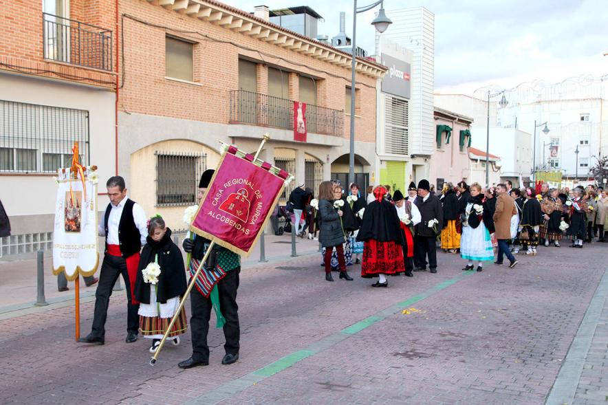 Fiestas Virgen de la Paz 2019 - Ofrenda Floral -  Imagen  de la cabecera del desfile  para llevar las flores.