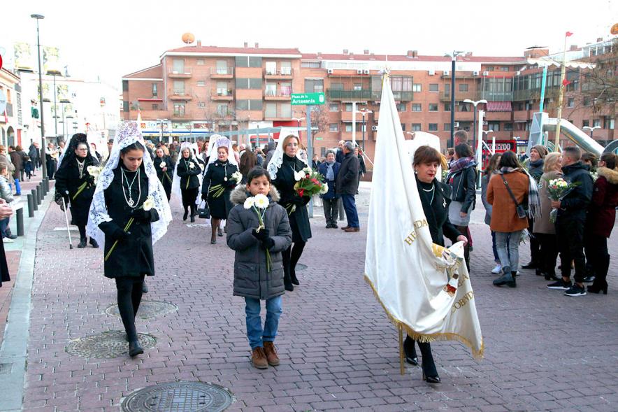  Participantes al evento Ofrenda de floral a la Virgen de la Paz – 2020