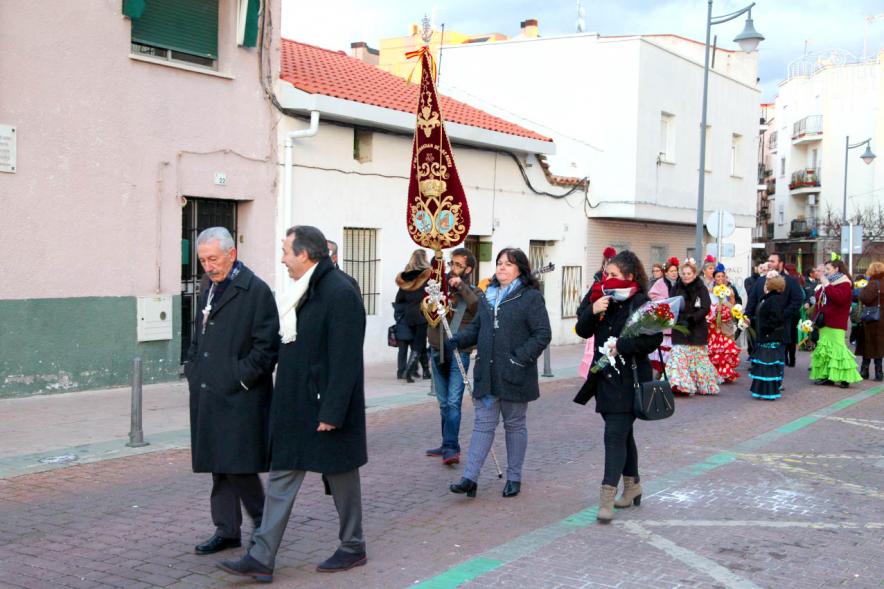 Fiestas Virgen de la Paz 2019 - Ofrenda Floral -  Imagen parcial de los miembros  de una Hermandad.