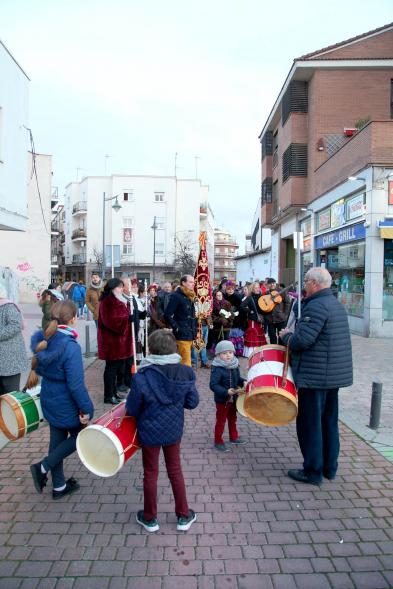 Participantes al evento Ofrenda de floral a la Virgen de la Paz – 2020