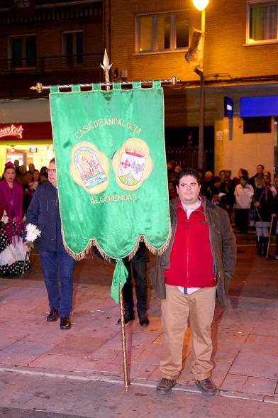 Participantes al evento Ofrenda de floral a la Virgen de la Paz – 2020