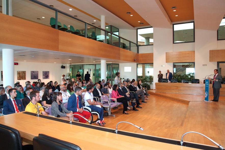 Detalle recepción de participantes en los Juegos Olímpicos de Río 2016 