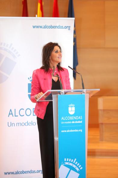 Concejal Rodríguez Fernández durante discurso
