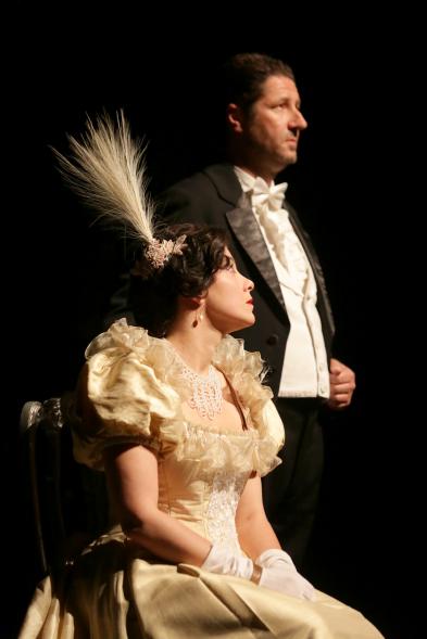 Escenas de la obra. Ópera La Traviatta