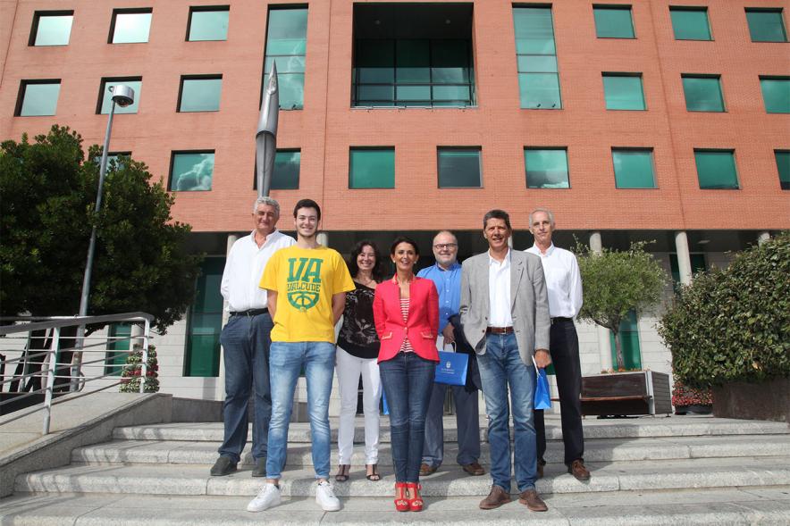 Presentación partido de celebración del 10 Aniversario Valcude Alcobendas - Grupo  total.