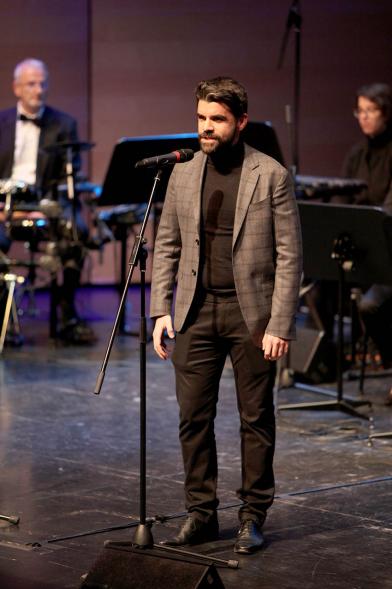 Momento musical durante el evento. 