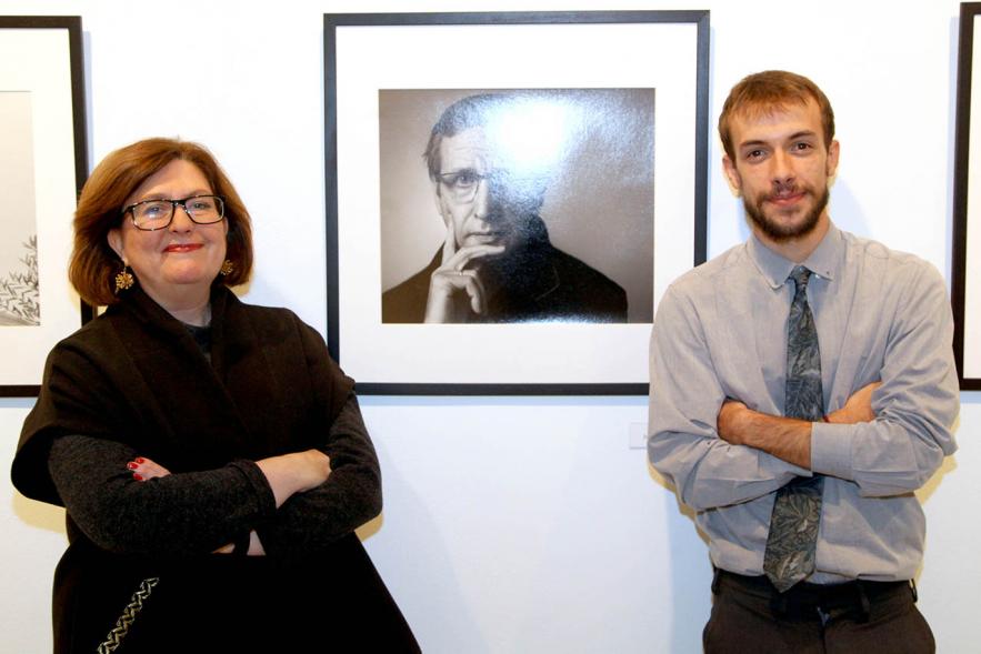 Pablo Tribello junto a la concejala Rosario Tamayo Lorenzo.