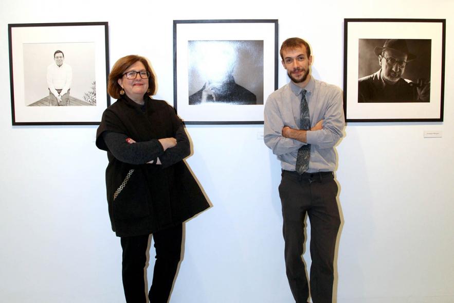 Pablo Tribello junto a la concejala Rosario Tamayo Lorenzo.