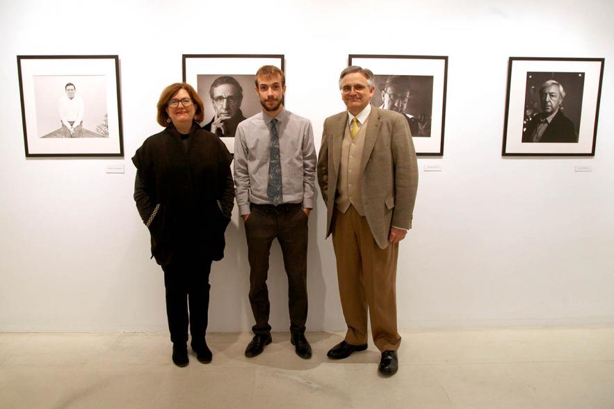 Pablo Tribello junto a representantes del consistorio.