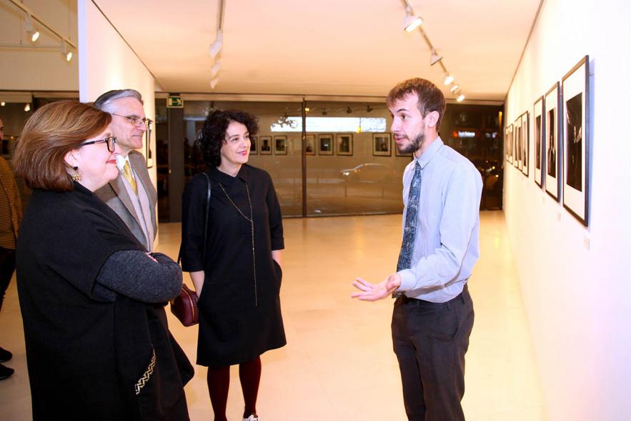 Pablo Tribello junto a representantes del consistorio.
