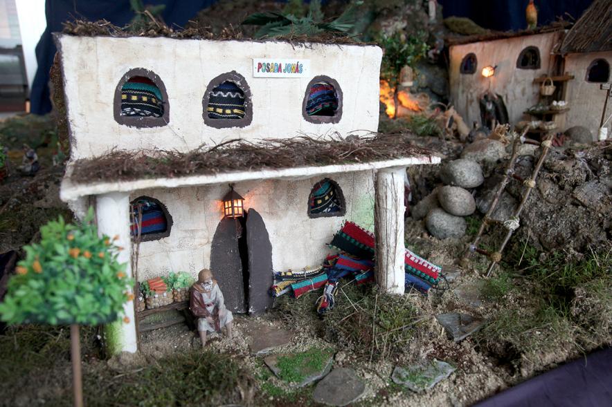 Edificaciones en el belén