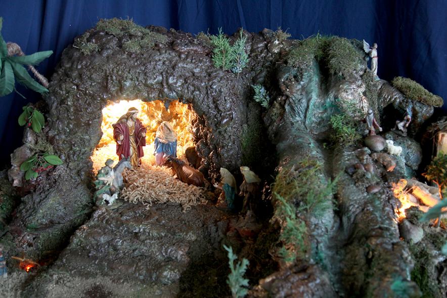 Portal en el Belén