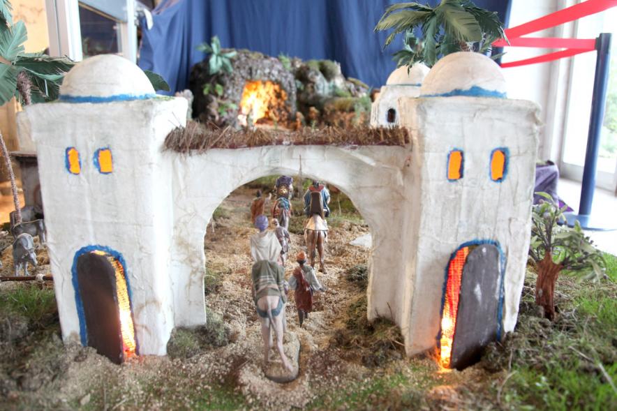 Reyes Magos entrando en la ciudad
