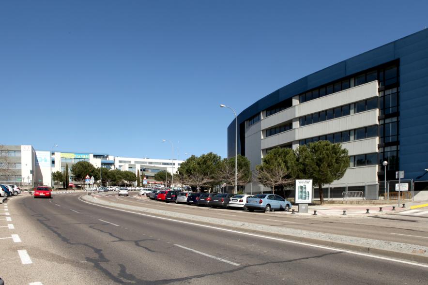 Edificios de oficinas en la zona empresarial Casablanca de Alcobendas