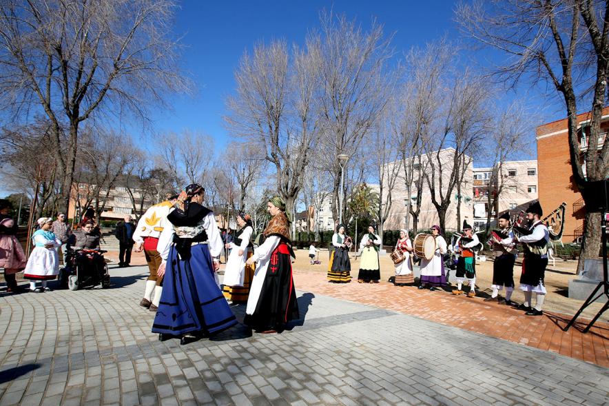 Bailes típicos en la Inauguración Parque de Asturias y Cantabria - 2020