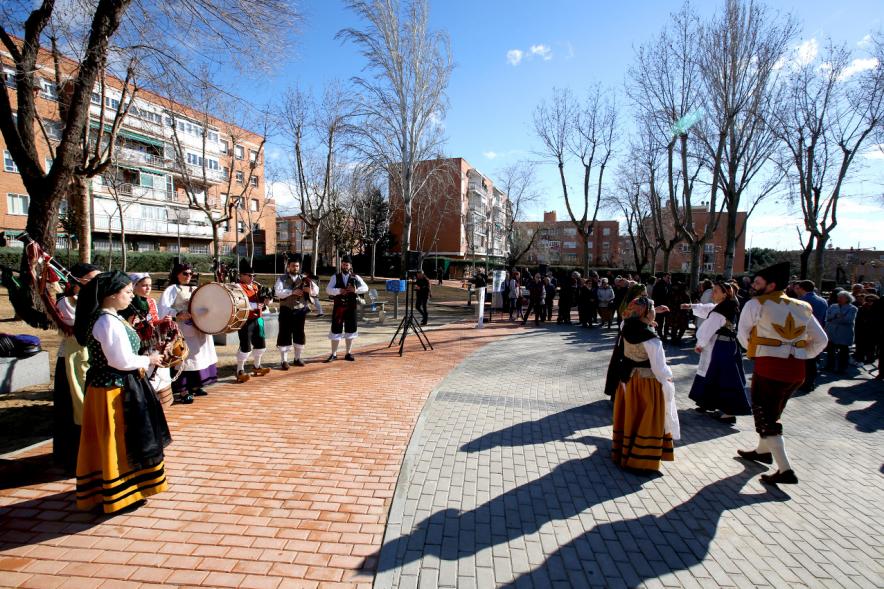 Bailes típicos en la Inauguración Parque de Asturias y Cantabria - 2020