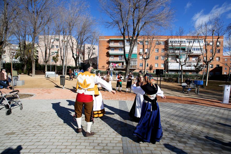 Bailes típicos en la Inauguración Parque de Asturias y Cantabria - 2020