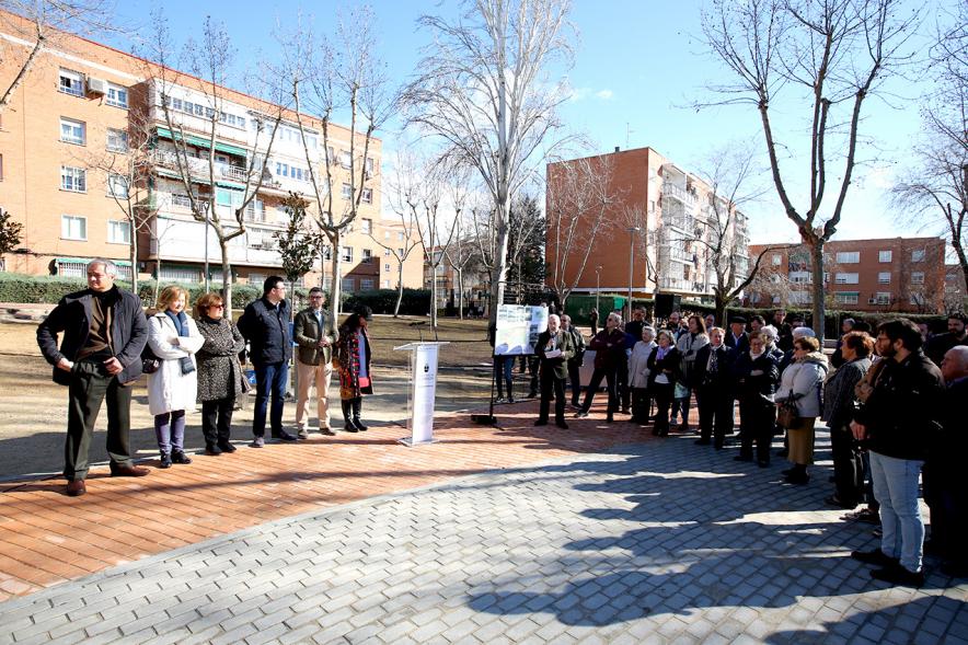  Rafael Sánchez Acera, Autoridades y Participantes. Inauguración Parque de Asturias y Cantabria – 2020