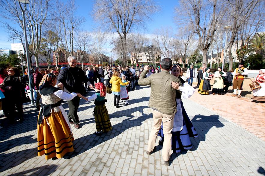 Bailes típicos en la Inauguración Parque de Asturias y Cantabria - 2020