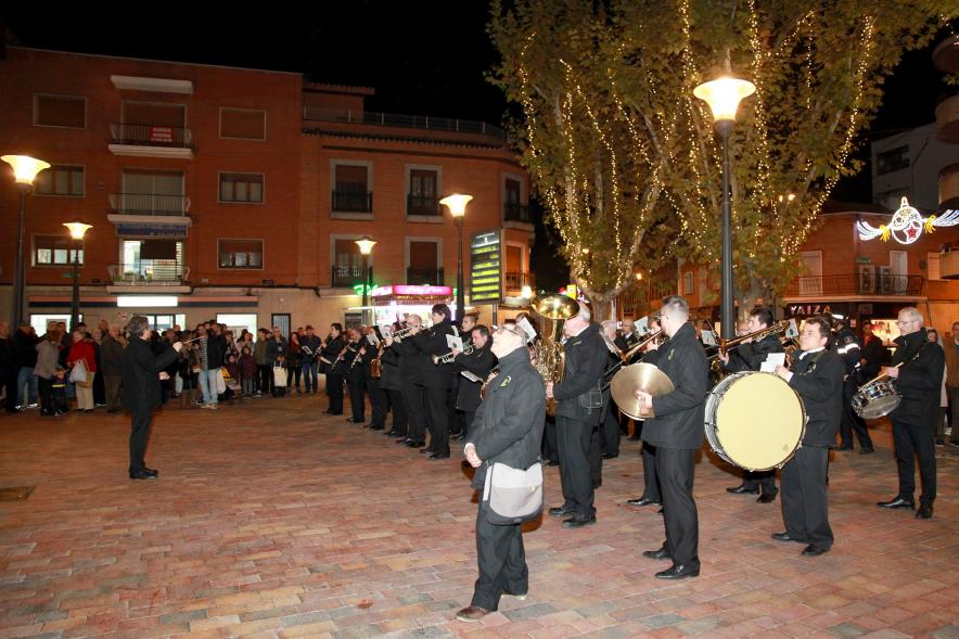 Pasacalles de la Banda Municipal de Música -  Imagen de un momento de la actuación de la Banda Municipal de Música.