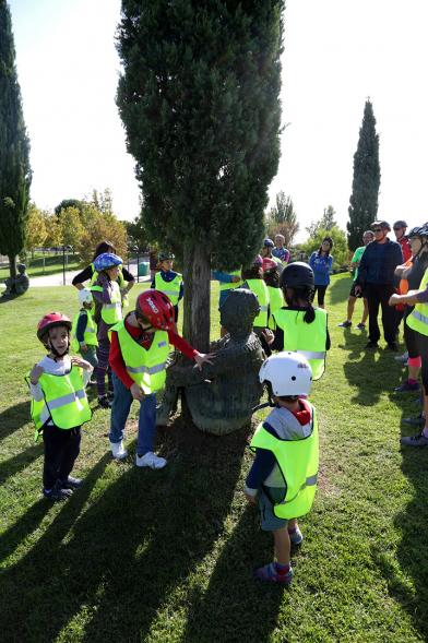 Participantes en el Parque Sur Fuente Lucha.