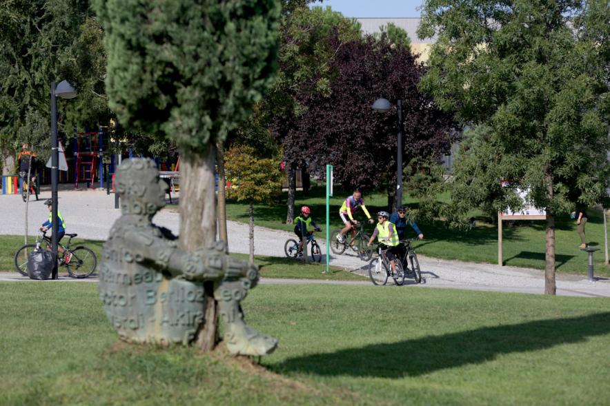 Visita en bici al Parque Sur Fuente Lucha.