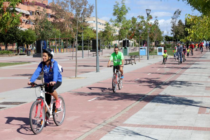 Visita en bici al Parque Sur Fuente Lucha.