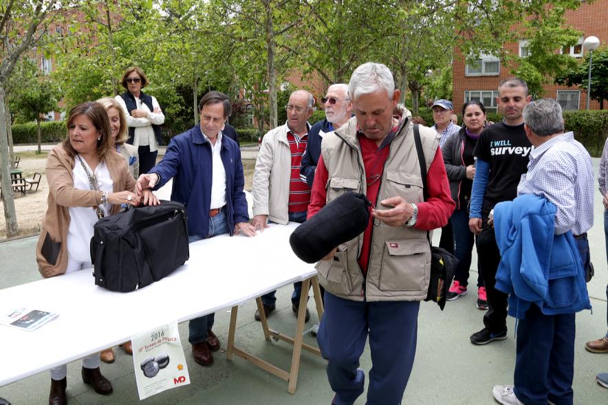 Entrega de Premios del IXº Torneo de Petanca Miguel Ángel Blanco - Los premiados del torneo de petanca.