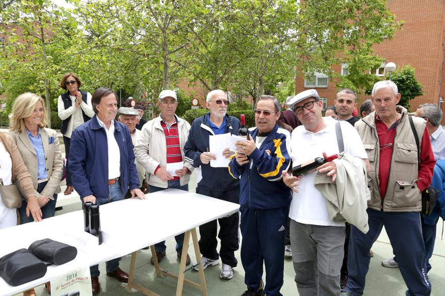 Entrega de Premios del IXº Torneo de Petanca Miguel Ángel Blanco - Los premiados del torneo de petanca.