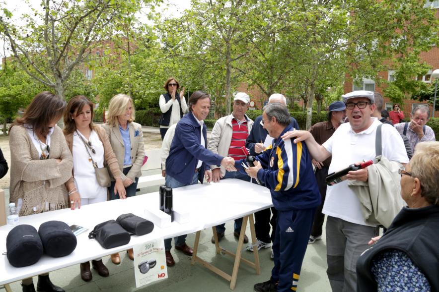 Entrega de Premios del IXº Torneo de Petanca Miguel Ángel Blanco -  Los premiados del torneo de petanca.