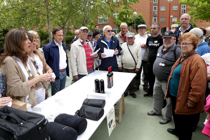 Entrega de Premios del IXº Torneo de Petanca Miguel Ángel Blanco - Los premiados del torneo de petanca.