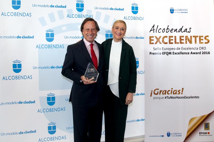Jornada en torno a la Excelencia en la Gestión en Alcobendas (Photocall) - Personalidades.