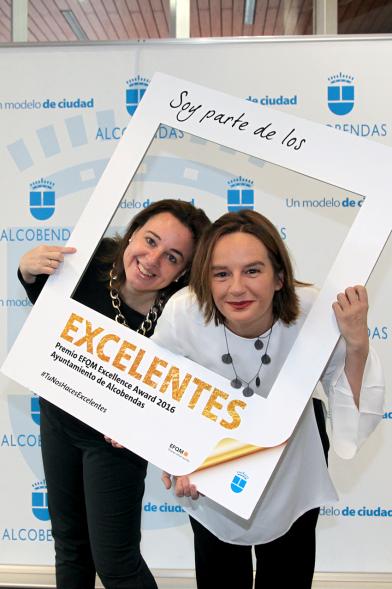Jornada en torno a la Excelencia en la Gestión en Alcobendas (Photocall) -   Posado compartido.
