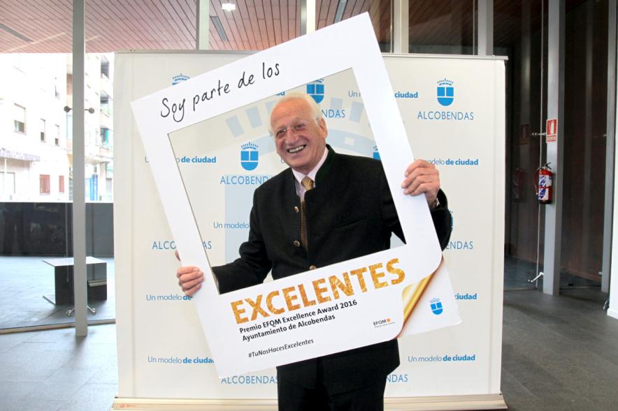 Jornada en torno a la Excelencia en la Gestión en Alcobendas (Photocall) - Posado individual.