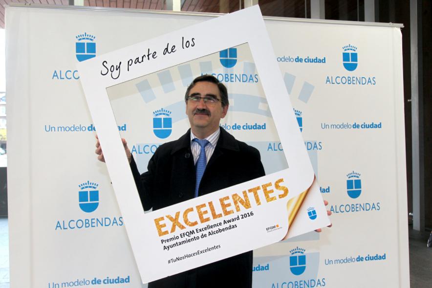 Jornada en torno a la Excelencia en la Gestión en Alcobendas (Photocall) - Posado individual.