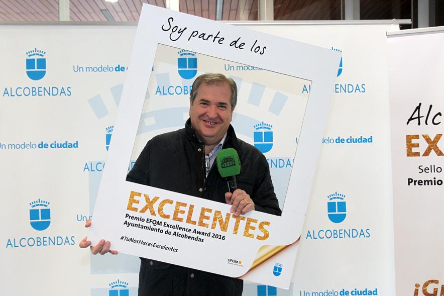 Jornada en torno a la Excelencia en la Gestión en Alcobendas (Photocall) - Posado individual.
