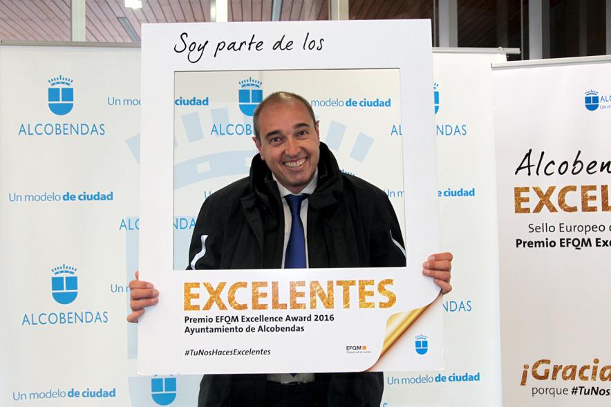 Jornada en torno a la Excelencia en la Gestión en Alcobendas (Photocall) - Posado individual.