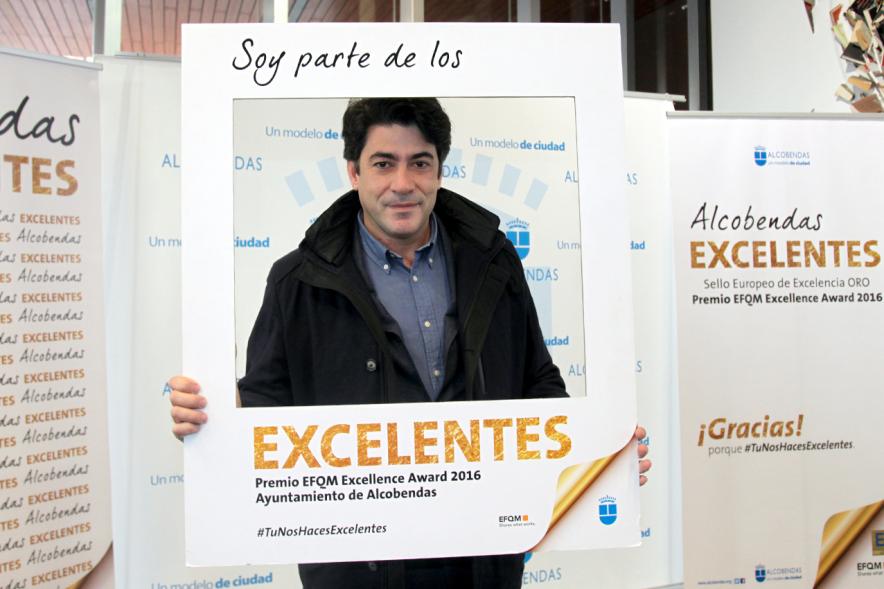 Jornada en torno a la Excelencia en la Gestión en Alcobendas (Photocall) - Posado individual.