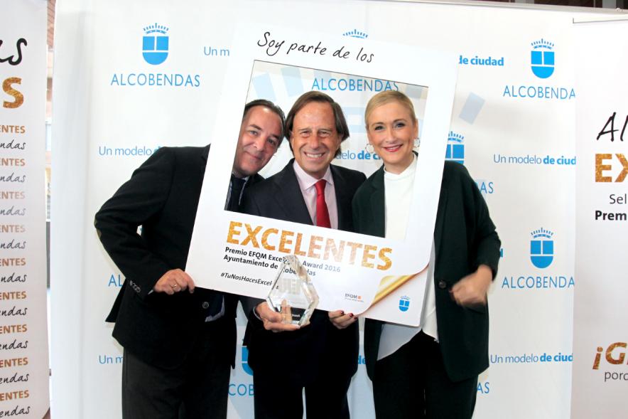 Jornada en torno a la Excelencia en la Gestión en Alcobendas (Photocall) - Personalidades..