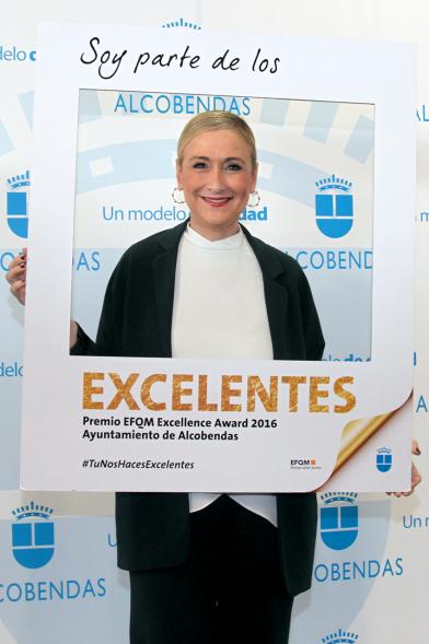 Jornada en torno a la Excelencia en la Gestión en Alcobendas (Photocall) - Posado individual.