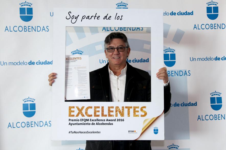Jornada en torno a la Excelencia en la Gestión en Alcobendas (Photocall) -  Un protagonista.