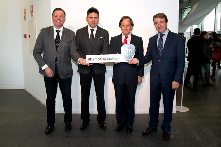 Jornada en torno a la Excelencia en la Gestión en Alcobendas (Photocall) -El alcalde con los empresarios.  