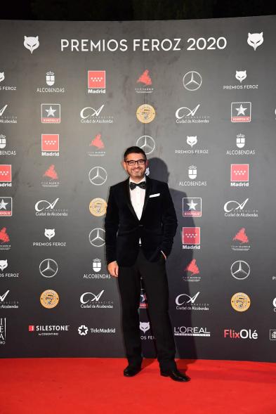Alcalde Sánchez Acera en el photocall