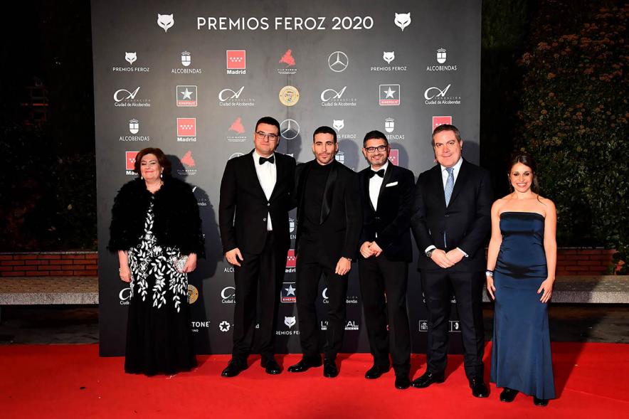 Miembros del consistorio con Miguel Ángel Silvestre