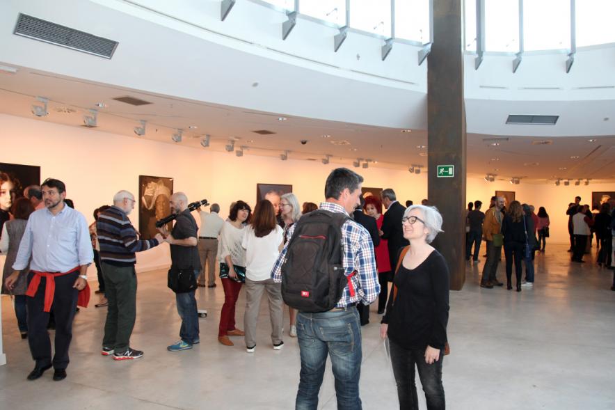 Asistentes a la exposición