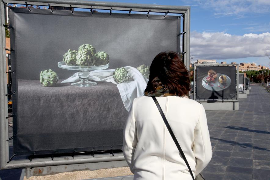 Asistente a la Inauguración Exposición Pilar Pequeño