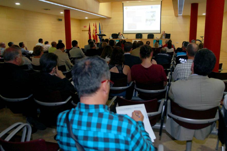 Vista general del evento. Presentación del Plan de Movilidad Urbana Sostenible -2019